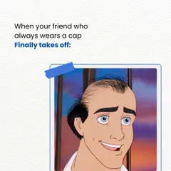 We all have that one friend who never takes their cap off. If you know someone who is hiding their hair loss, tag them and let them know they don't have to. With our advanced hair restoration, they can get their confidence back.