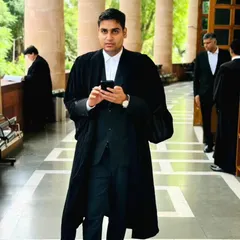 In the corridors of the court, dressed in my advocate's robes. This is my everyday environment, where I navigate the legal system to represent your interests effectively.