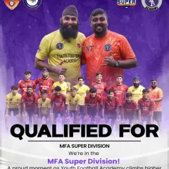 A proud moment for the entire academy as our senior team qualified for the prestigious MFA Super Division. This achievement in our very first season is a testament to our players' dedication and our structured training approach.
