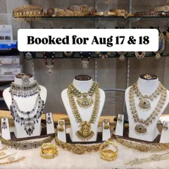 A quick look at some of the beautiful sets that were recently booked. I always recommend booking in advance to secure your favorite pieces for your special date.