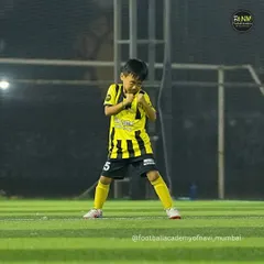 This young player is ready for action. I focus on building confidence and a fighting spirit in even my smallest athletes.