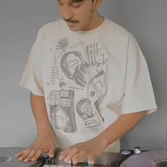 Another photo from the "On the Record" event, showing me in action on the turntables.
