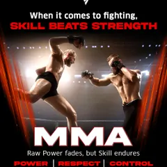 Raw power fades, but skill endures. We focus on teaching you the skills to fight with power, respect, and control, because that is what truly matters.