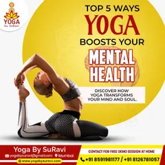 Discover the top five ways yoga boosts your mental health. This advanced backbend illustrates how practice builds resilience and elevates mood.