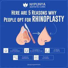 People opt for rhinoplasty for many reasons, from correcting breathing problems and birth defects to enhancing facial features and reshaping the nasal tip.