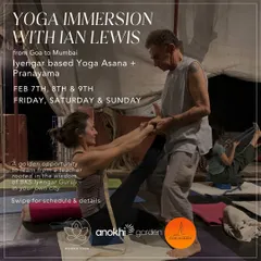 We love bringing masters of their craft to our space. Here, renowned teacher Ian Lewis guides a student through an Iyengar-based asana, focusing on the precise alignment that unlocks new depths in your practice.