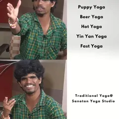 Power Yoga, Beer Yoga, Puppy Yoga... the list goes on. At Sanatan Yoga Studio, we say no to these trends and stay true to traditional yoga, which has been proven effective for thousands of years.