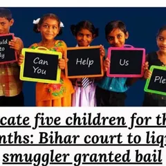 Courts can sometimes grant bail with unconventional conditions, like this case where a liquor smuggler was ordered to educate children. I explore every possible avenue to secure bail for my clients.