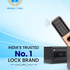 For over 75 years, we have been India's number one lock brand. This image highlights our digital safe and smart lock, representing our commitment to security, style, and strength.