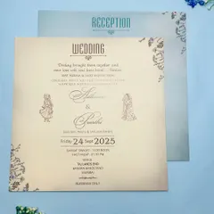 The details of your celebration, presented with elegance. The inserts use clean typography and subtle floral accents to carry the design through every piece of your wedding stationery.