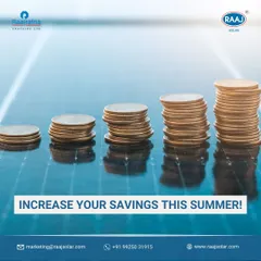 Increase your savings this summer. With longer daylight hours, it's the perfect time to install solar panels and start generating your own clean, free electricity.