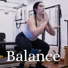 Balance is more than a physical challenge. It's about building core strength and body awareness from within. This squat on the balance board trains your body to move with control and grace.