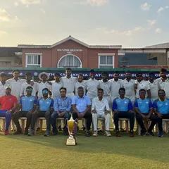 It's an incredible feeling to see hard work pay off. This is our Tamil Nadu Cricket Association Under 23 team after winning the KSCA Invitational Tournament. Being part of this journey and helping these exceptional athletes achieve their goals is why I do what I do.