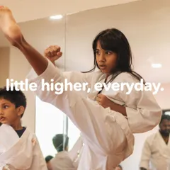 Say hello to Snehita. With each repetition, she's not just practicing; she's evolving, kicking a little higher every day and proving that progress comes from persistence.
