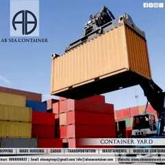 Here, my heavy-duty equipment expertly maneuvers a container at one of my yards. I manage both loaded and empty containers, offering a comprehensive solution that includes storage, handling, and maintenance services.