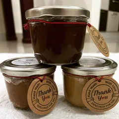 A trio of my most popular nut butters: Hazelnut Nutella, Almond Butter, and Peanut Butter. These are handcrafted with love and make a perfect healthy indulgence or a thoughtful gift.