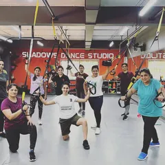 A snapshot from one of our popular TRX group classes. Our members use suspension training to build total-body strength, balance, and core stability under the guidance of our expert trainers.