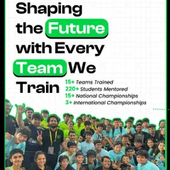 This is the result of dedication. We have trained over 15 teams and mentored more than 220 students, leading them to compete in numerous national and international championships.