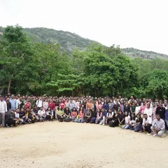 We specialize in bringing large groups together for memorable corporate outings. This is a snapshot of the Schneider Electric team enjoying their day of connection and fun against the beautiful backdrop of Nandi Hills.