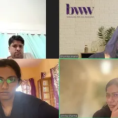 A screenshot from our last online workshop with the Blue Jays. These writers are earnest, curious, and hardworking. They are bound to go places.