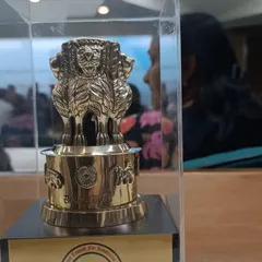 The Ashok Award memento, a symbol of honor and responsibility. This recognition strengthens my resolve to uphold the values of our justice system.