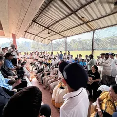 Inspiration is a key part of our training. We were honored to host our former player and USA national cricketer, Saurabh Netravalkar, who shared his incredible journey with our current students, coaches, and parents, showing them what's possible with hard work.