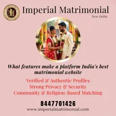 What makes a platform the best in India? Verified profiles, strong privacy, and community-based matching. We deliver on all fronts for our discerning clients.