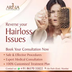 Seeing more hair in your brush can be distressing, but there are effective ways to reverse hair loss issues. I provide expert medical consultations to diagnose the cause and recommend the most advanced and suitable treatments.