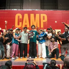 We celebrate our hardest working dancers. Here are our PDSP Students of the Year receiving their awards on the main stage at Camp Big Dance, including a full scholarship to an international camp in Vietnam.