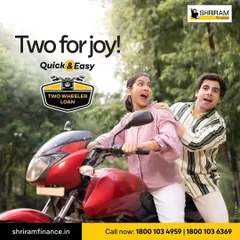 An energetic shot for a Shriram Finance two-wheeler loan advertisement. My focus here was to capture a genuine moment of excitement that connects with the audience.