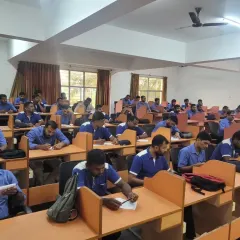This is a look inside our onsite English language training program for Toyota Kirloskar Motor. We create an engaging classroom environment where employees can actively participate and build practical communication skills for their roles.
