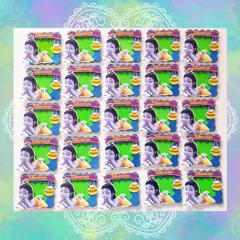 This is a batch of custom photo frames featuring a crawling Little Krishna design. I made these for a client who wanted a divine and adorable party favor for their guests. Seeing them all together, ready to be gifted, brings me so much joy.