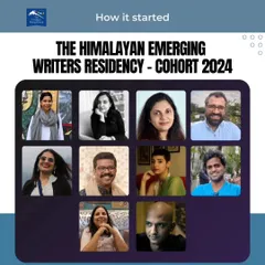 This is how it started: our 2024 Himalayan Emerging Writers Residency cohort. A group of talented writers selected for a dedicated period of mentorship and focused writing.