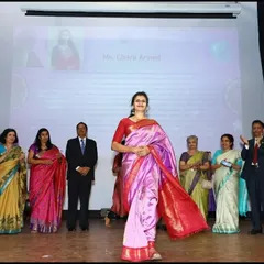 On stage at the FKCCI award ceremony. It is a privilege to be recognized among so many empowered women from different fields.