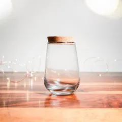 The first step: a beautiful, clean glass container with a cork lid, ready to be transformed. My DIY kits are a perfect activity to do on your own or with kids.