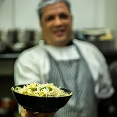 My Veg Pulav is a delectable dish prepared by an experienced chef, packed with aromatic flavours and spices.