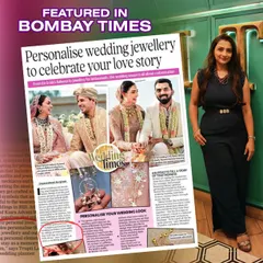 It was an honor to be quoted in this Bombay Times article about personalizing wedding jewelry. My philosophy is to extend this personalization to every aspect of the wedding, especially the choreography.