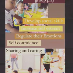 My events often have children of different ages playing together. This is so beneficial for everyone. Younger children learn by watching the older ones, and older children develop leadership and empathy skills.