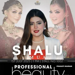 An announcement for my masterclass at the Professional Beauty Expo. I love teaching and sharing my bridal glam secrets with so many enthusiastic learners.