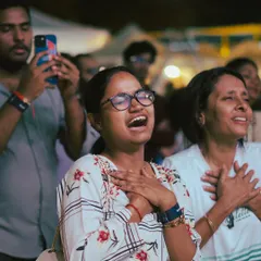 This is why I do what I do. The pure, unfiltered emotion from the audience during one of my shows. Moments like these, where everyone is lost in the music, are the real reward.