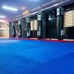 Our HSR dojo is lined with a series of professional-grade Protect heavy bags, providing ample opportunity for every member to work on their striking power and endurance.