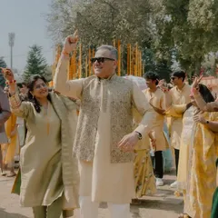 The parents of the couple leading the dance. We love getting the older generation involved and showing everyone they've still got the moves.