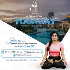 This is the kind of experience I love creating: a serene sunset yoga session right here in Bengaluru. My workshops are open to everyone, whether you're a beginner or have been practicing for years. It's all about finding your balance and peace together.