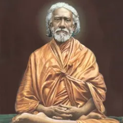A portrait of Swami Sri Yukteswar, whose wisdom guided our Guru. The accompanying story from 'Autobiography of a Yogi' reveals the profound and unconditional love in a true Guru-disciple relationship.