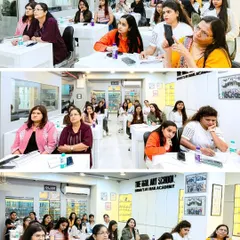 Our students are always focused and engaged during workshops. These images capture the attentive atmosphere as they absorb valuable knowledge from our trainers.