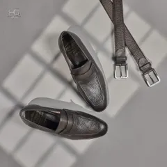 I believe accessories complete the man. These handcrafted leather loafers and matching belts are crafted for the gentleman who appreciates luxury in every detail.