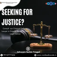 Seeking justice? As a criminal defense lawyer in Greater Noida, I provide the best legal advice to protect your interests.