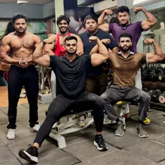 My team. We train together, we grow together. This is the power of our brotherhood.