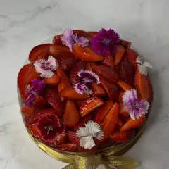 My popular Basque cheesecake gets a seasonal makeover with fresh strawberries and a house-made strawberry compote. It's available in both regular and sugar-free versions.