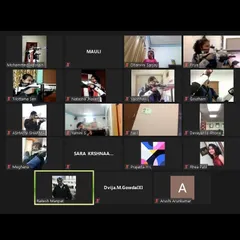 A look at our online group training session. Shooters from different locations join a single virtual room to practice together under the watchful eye of our coaches.